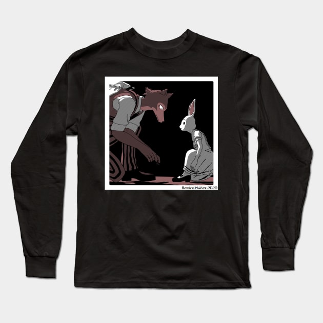 Legosi & Haru Long Sleeve T-Shirt by Rama.Rabbit